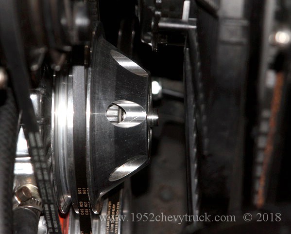 Water pump clearance