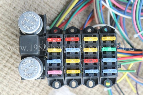 Rebel Wire 21 Circuit fuse box.