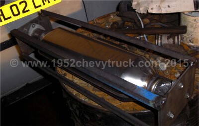 1952 Chevy truck exhaust system jig.