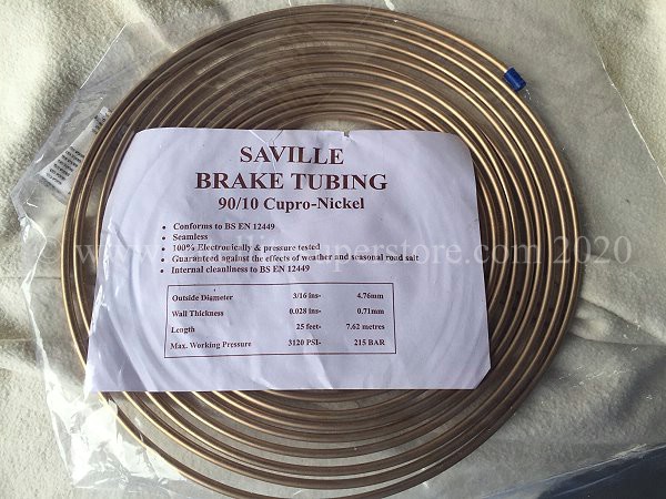 Nickel Copper brake line