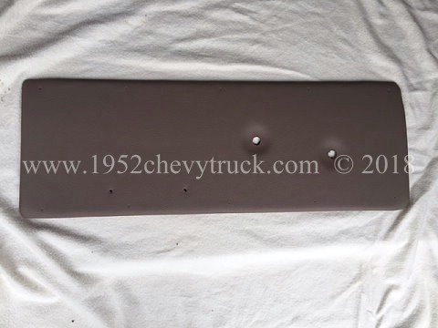 Truck door panels.