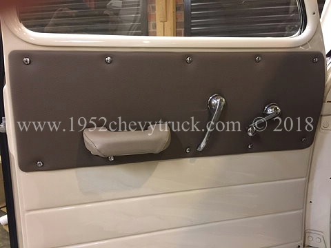 Truck door panels.