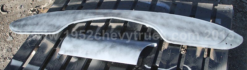 1952 Chevy truck running boards. After.