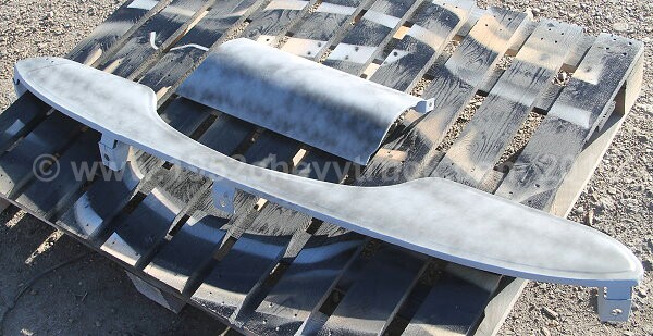 1952 Chevy truck running boards. After.