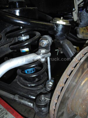 Anti Sway bar modifications to fit to tubular suspension