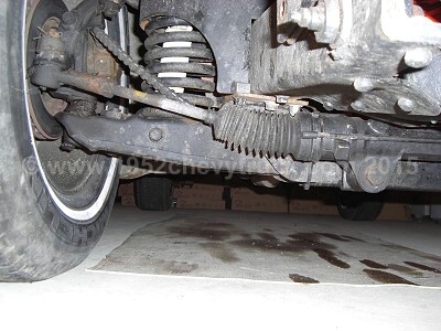 1952 Chevy truck steering rack.