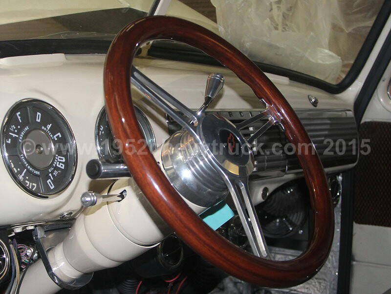 1952 Chevy truck steering wheel. New.