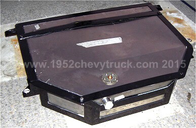 21 gallon under-bed stainless fuel tank