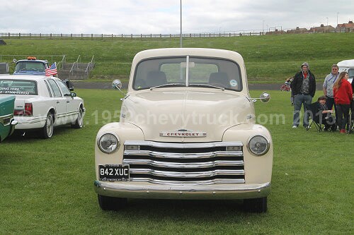 1952 Chevy truck running boards. After.