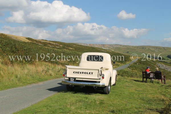 Pictures of the truck in the Yorkshire Dales.