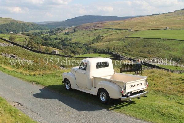 Pictures of the truck in the Yorkshire Dales.